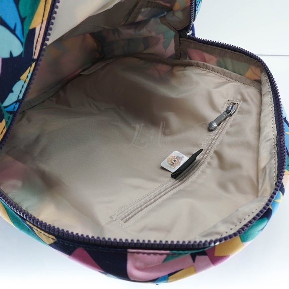 NWT Kipling BP4391 Ezra Travel Bag Backpack Polyester Radiant Palms Multi $129 main image 10